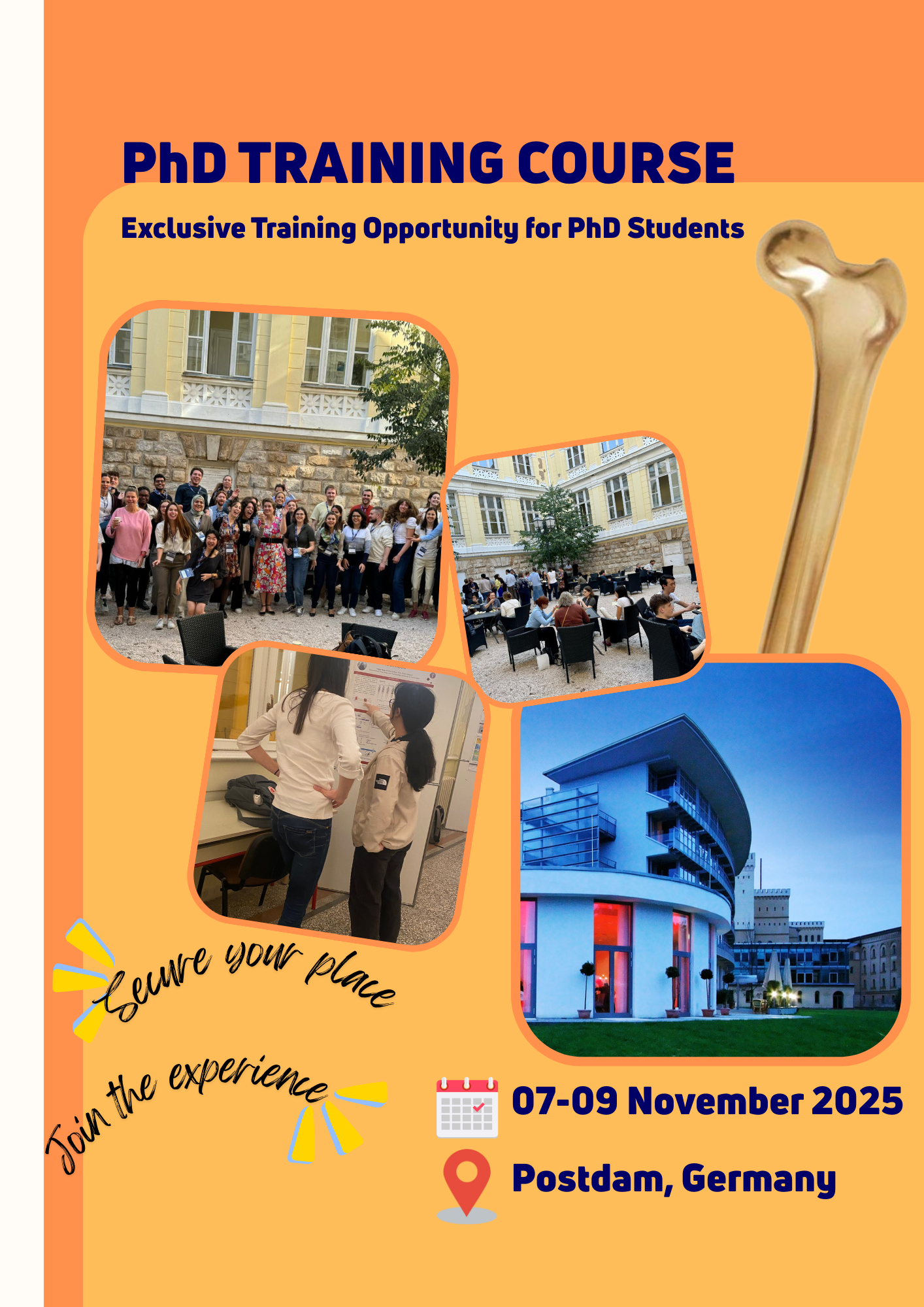 Flyer - Formation Postdoctorale en Recherche Osseuse et Squelettique 1